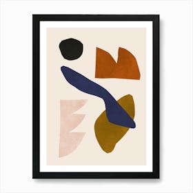 Modern expressionist 1 Art Print