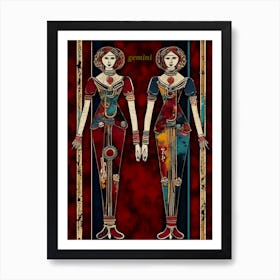 Gemini Art Print