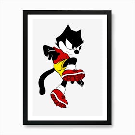 Felix The Cat Art Print