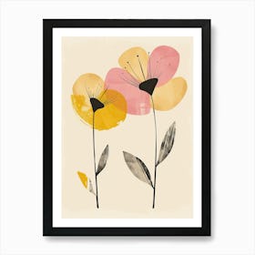 Two Flowers 1 Art Print