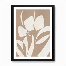 Muted Petals No 3 Art Print