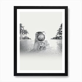 Astronaut Art Print