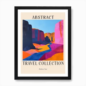 Abstract Travel Collection Poster Burkina Faso 1 Art Print