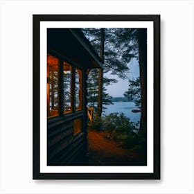 Cabin In The Woods 9 Art Print