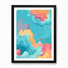 Abstract Painting 123 Art Print