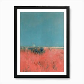 Burnt Bush Art Print