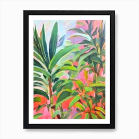 Burle Marx Philodendron 2 Impressionist Painting Art Print