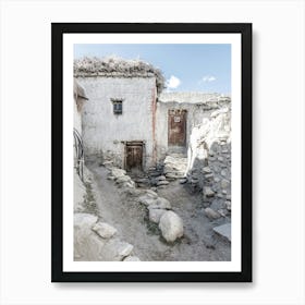 Tibetan Village In Mustang Art Print