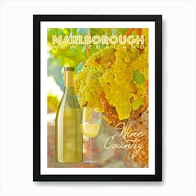 Marlborough New Zealand Art Print