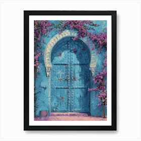 Blue Door 55 Art Print