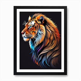 Tiger 12 Art Print