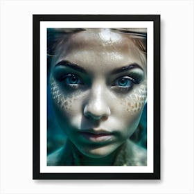 Mermaid-Reimagined 43 Art Print