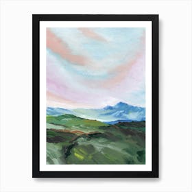 Swiss Mountain Art Print