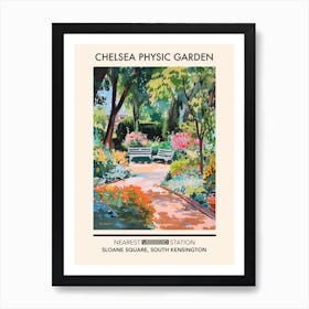 Chelsea Physic Garden London Parks Garden 8 Affiche