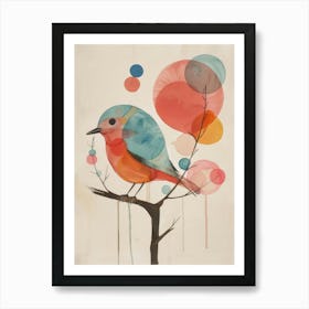 Bird On A Branch 41 Art Print