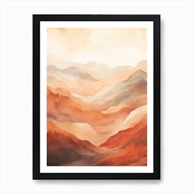 Landscape Painting Art Print