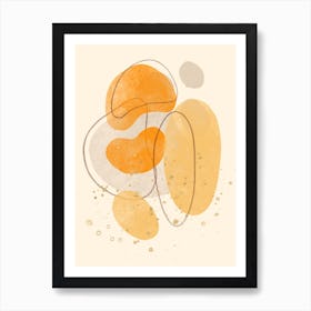 Abstract Watercolor Painting 19 Art Print