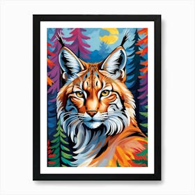 Lynx Animal Art Print