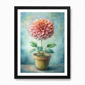 Dahlia 1 Art Print