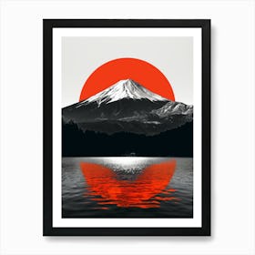 Fuji mountain Art Print