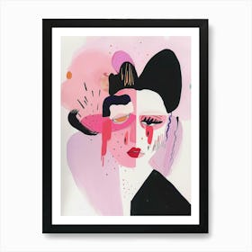 Portrait Of A Woman 342 Art Print