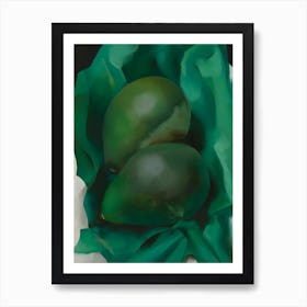 Georgia O'Keeffe - Alligator Pears, 1923 Art Print