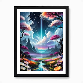 Dreamscape Painting Art Print