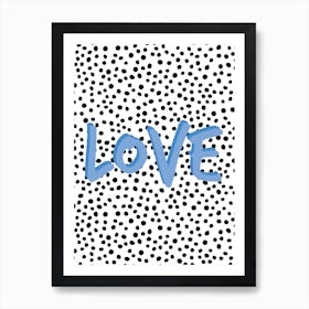 Bluelove Art Print