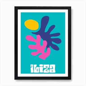 Ibiza Art Print