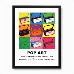 Poster Box Pop Art 3 Art Print