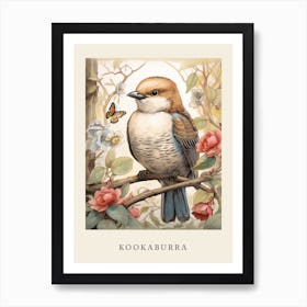 Beatrix Potter Inspired  Animal Watercolour Kookaburra Art Print