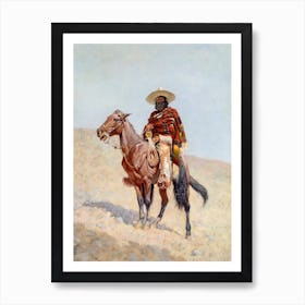 Vaquero Cowboy Art Print