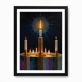 Candlelight 1 Art Print