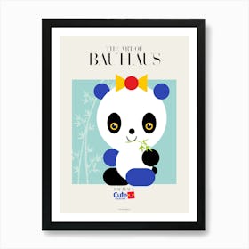 BAUHAUS FOR KIDS | PANDA Poster