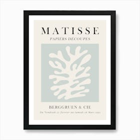 Matisse organic floral 5 Art Print