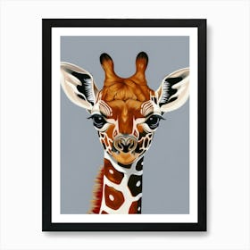 Giraffe 144 Art Print