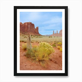 Monument Valley XIV on Film Art Print