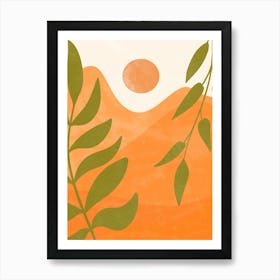 Abstract Landscape Painting Art Print