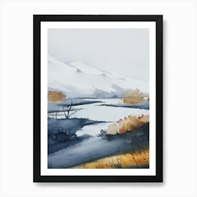 Winter Landscape 7 Art Print