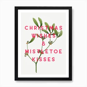 Mistletoe Art Print