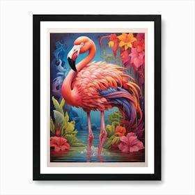 Flamingo 2 Art Print