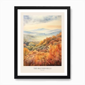 The Malvern Hills England 2 Uk Trail Poster Art Print