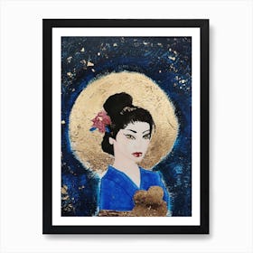 Geisha Art Print