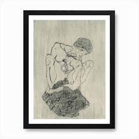 The Graphic Work Of Egon Schiele (1971), Egon Schiele Art Print