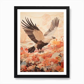 Eagle 1 Detailed Bird Painting Art Print