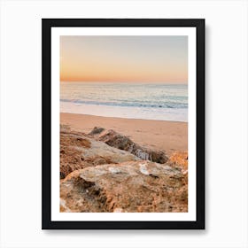 Granada Beach Sunset Art Print