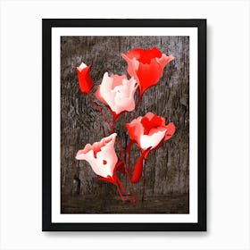 Blooming Flowers Art Print