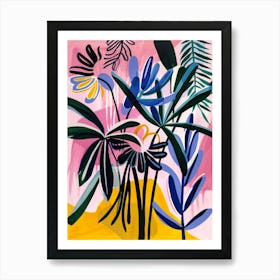 Tropical Plants 5 Art Print