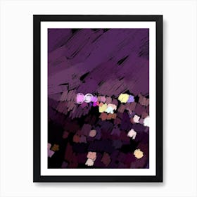 Abstract lights Art Print