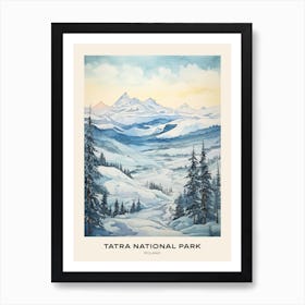 Tatra National Park Poland 4 Poster Art Print